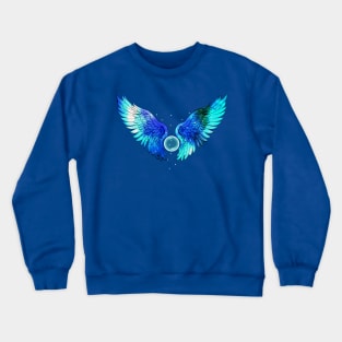 New Year Blue Angel Crewneck Sweatshirt